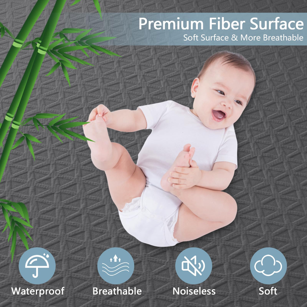 GOPOONY 3D Air Fabric breathable cover maintains cooling comfort.