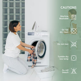 GOPOONY noiseless design reduces crinkling for quieter sleep.