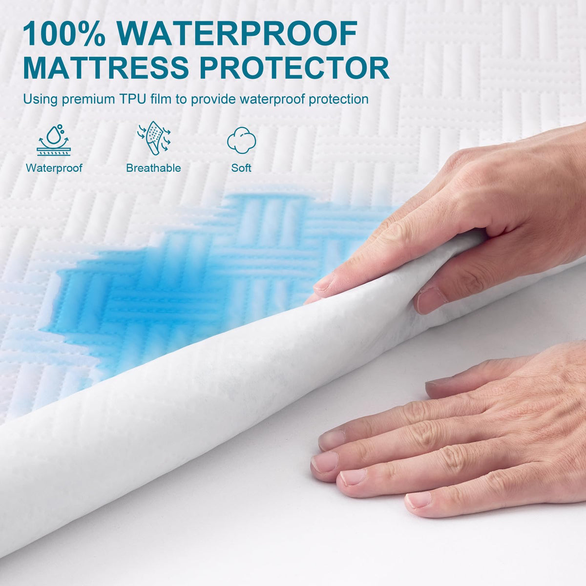 GOPOONY ultra-soft microfiber fabric feels light and comfortable