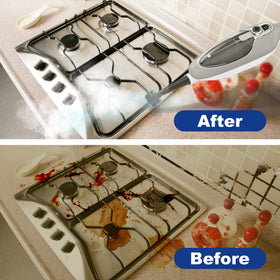 GorFanty 120-degree swivel reach helps clean under furniture and corners.