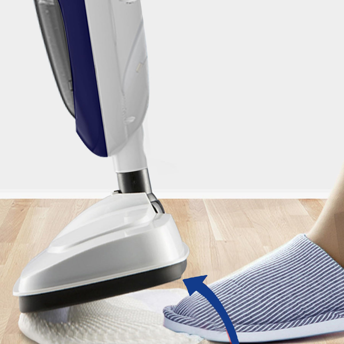 GorFanty steam mop easy-assembly design for quick setup and storage