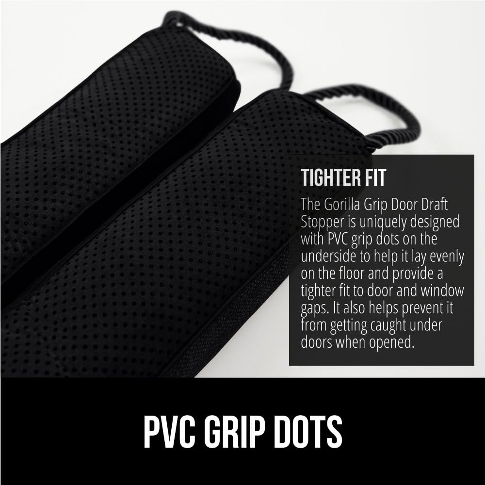 GORILLA GRIP all-season-protection blocks drafts year-round and keeps interiors warmer.