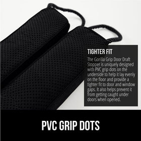 GORILLA GRIP all-season-protection blocks drafts year-round and keeps interiors warmer.