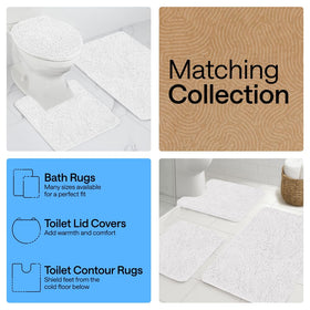 Gorilla Grip rug pair 30x20 coordinating chenille collection.
