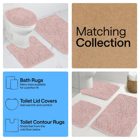 GORILLA GRIP matching chenille collection ties your bathroom decor together.