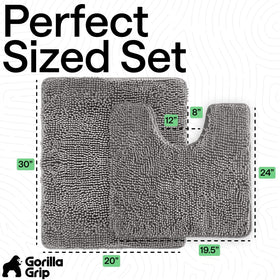 GORILLA GRIP oeko-tex-tested rug meets safety standards for fabrics