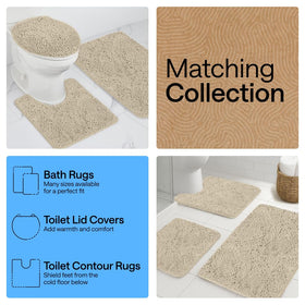 GORILLA GRIP chenille accessories set including lid covers for a cohesive look.