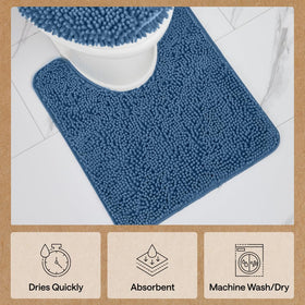 Gorilla Grip chenille close-up showing dense fibers for a plush feel.