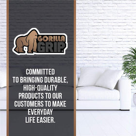 Gorilla Grip couch and chair traction helps cushions stay put during use.