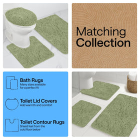 GORILLA GRIP cozy bathroom runner doubles as a bedroom-to-bath mat
