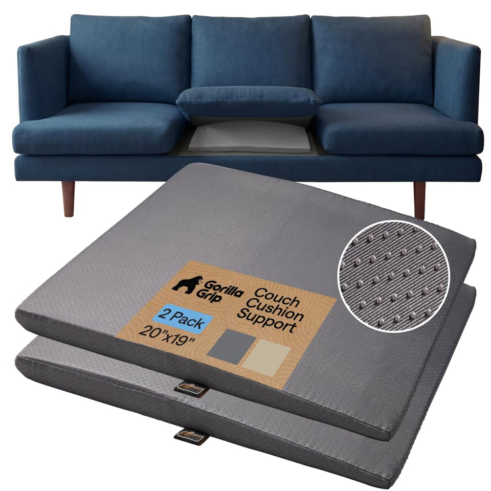 GORILLA GRIP cushion support with grip dots on top to prevent sliding