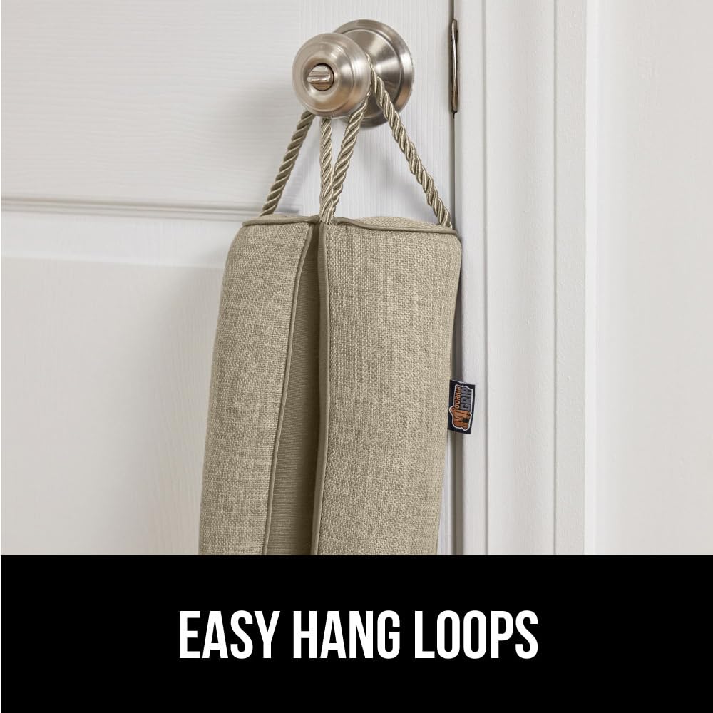 GORILLA GRIP heavy base reduces movement on busy doorways.