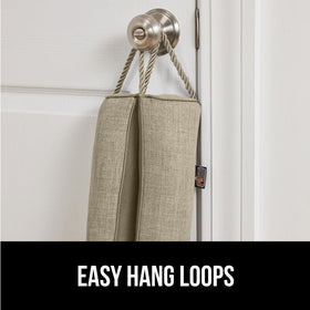 GORILLA GRIP heavy base reduces movement on busy doorways.