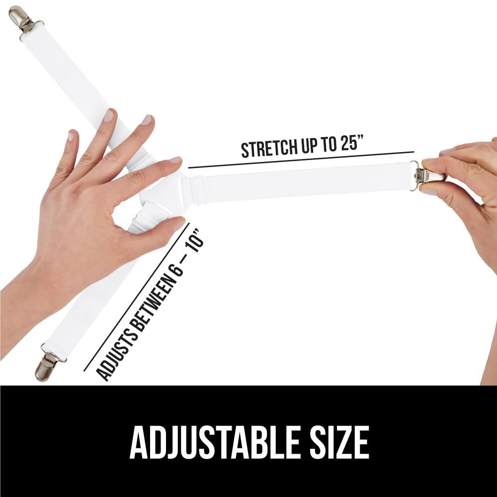 Gorilla Grip adjustable straps suitable for Twin to California King.