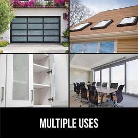 Gorilla Grip privacy film water activated for secure hold during installation
