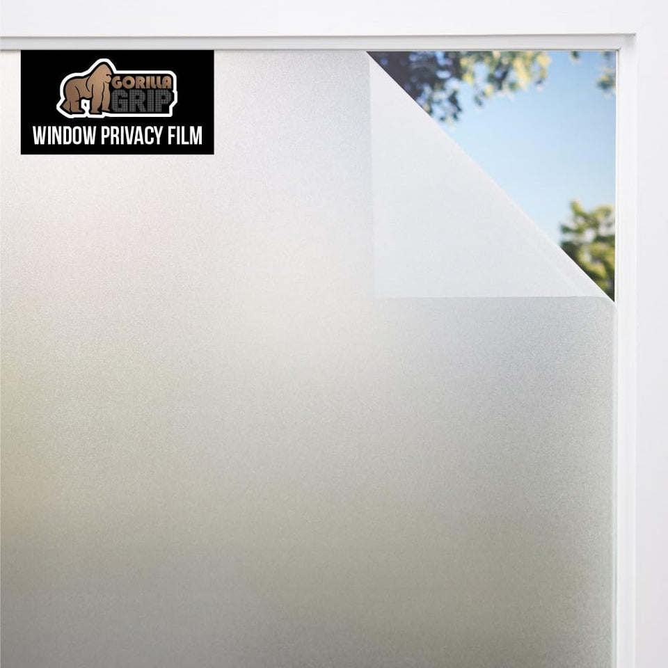 Gorilla Guard privacy film on window roll delivering two way privacy with soft daylight