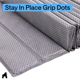 Gorilla Grip grey cushion support board blends with furniture