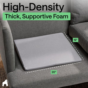 GORILLA GRIP high rebound foam resists sagging over time