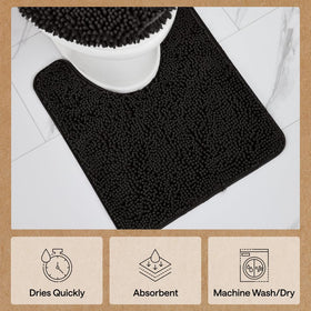 GORILLA GRIP machine-washable design simplifies cleaning and maintenance