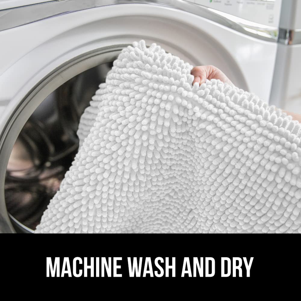 GORILLA GRIP machine-washable chenille lid cover for easy cleaning