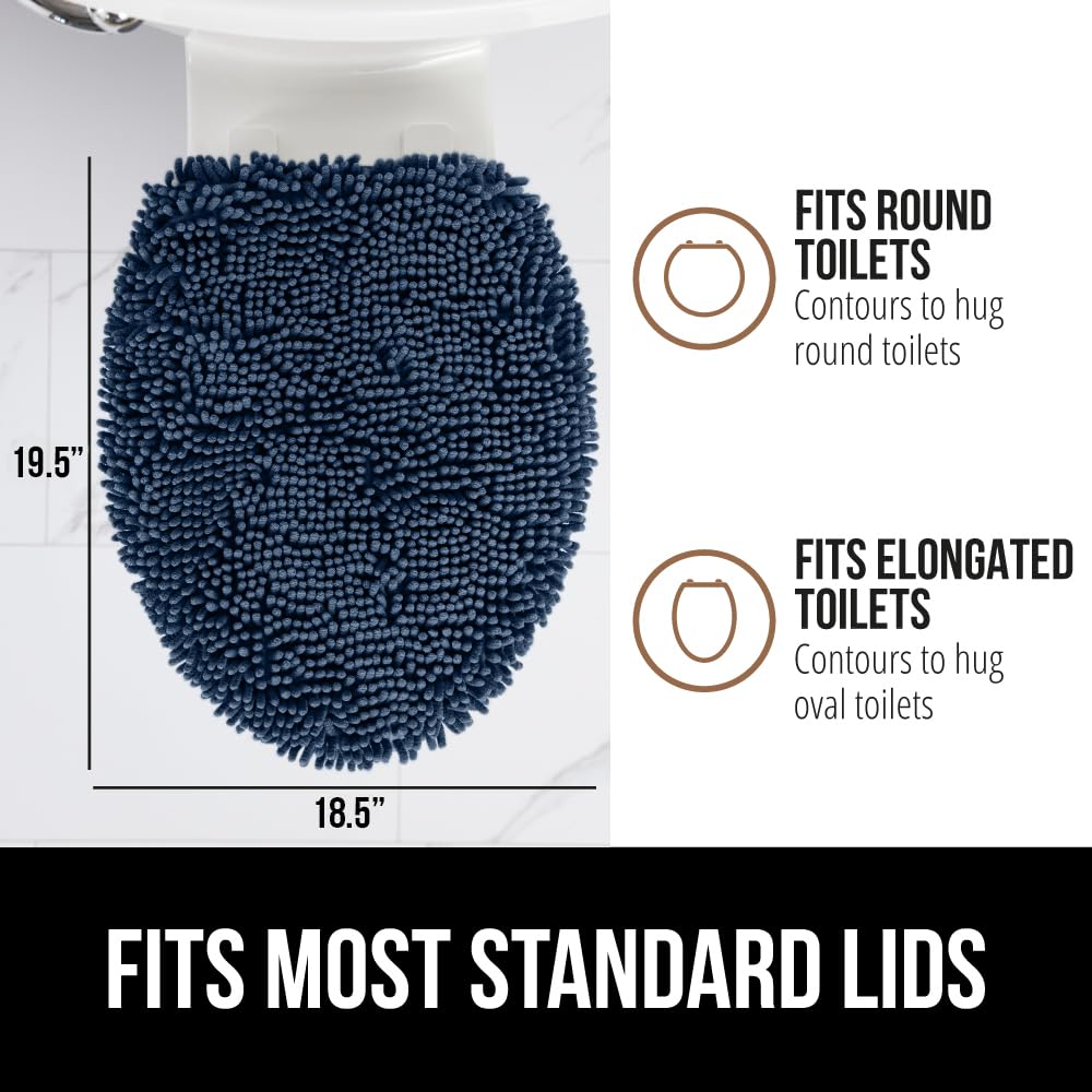 Gorilla Grip lid cover is machine washable for easy care