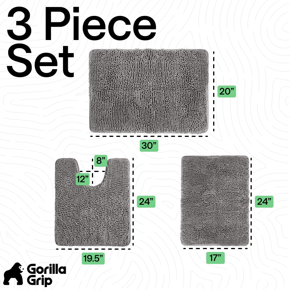 Gorilla Grip machine-washable mats simplify cleaning and care