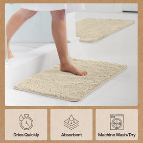 GORILLA GRIP OEKO-TEX certified rug with safe materials for peace of mind.