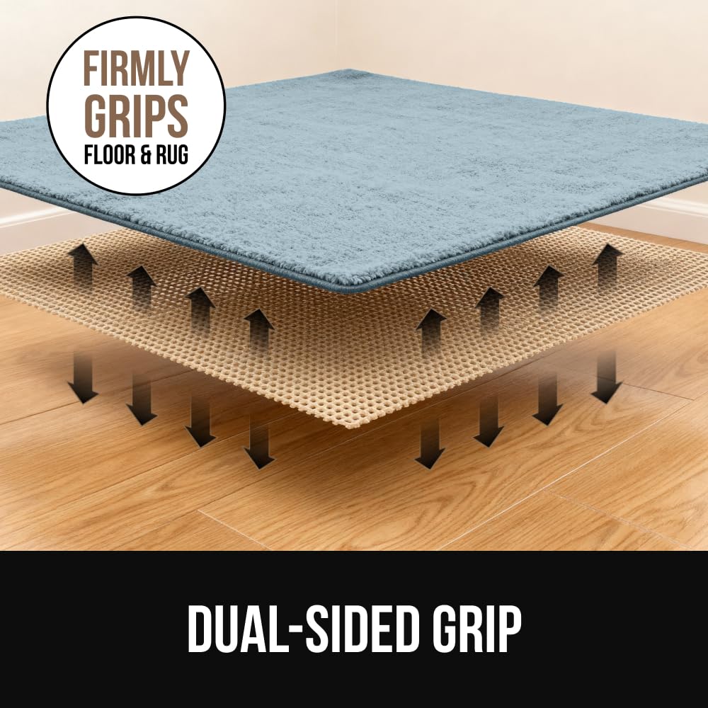 GORILLA GRIP open weave design improves ventilation to reduce moisture buildup.