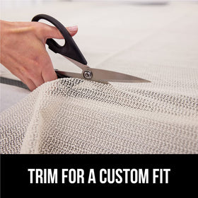 Gorilla Grip platform bed setup ensures quick, secure mattress alignment.