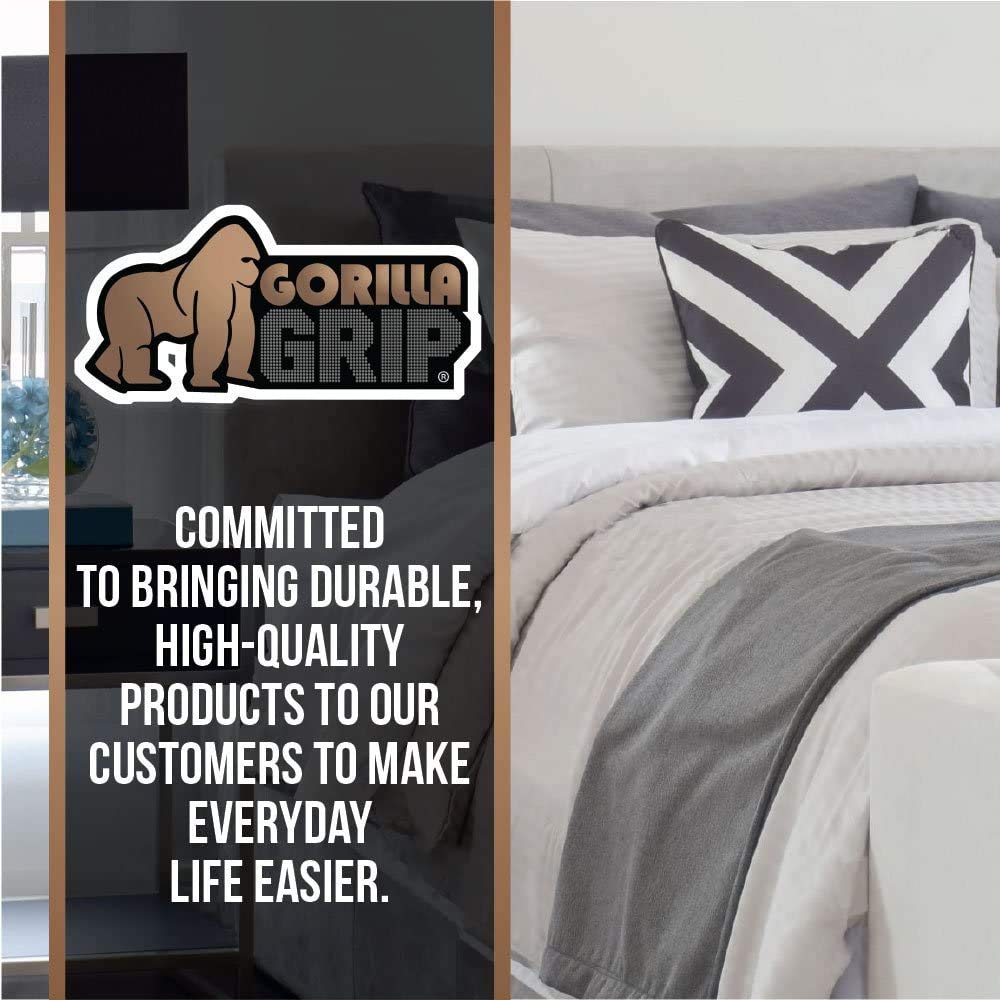 GORILLA GRIP prevents slipping to help you rest more comfortably