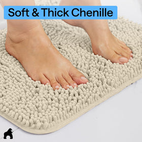 GORILLA GRIP quick-dry microfiber fabric resists fading and cleans easily.