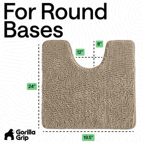 GORILLA GRIP quick-drying mat for post-shower routines