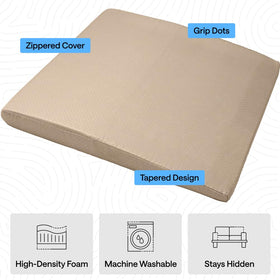 Gorilla Grip removable machine washable cover simplifies cleaning and maintenance