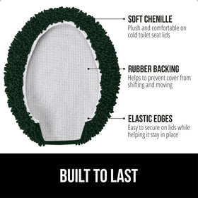 GORILLA GRIP rubber underside prevents slipping for a secure hold