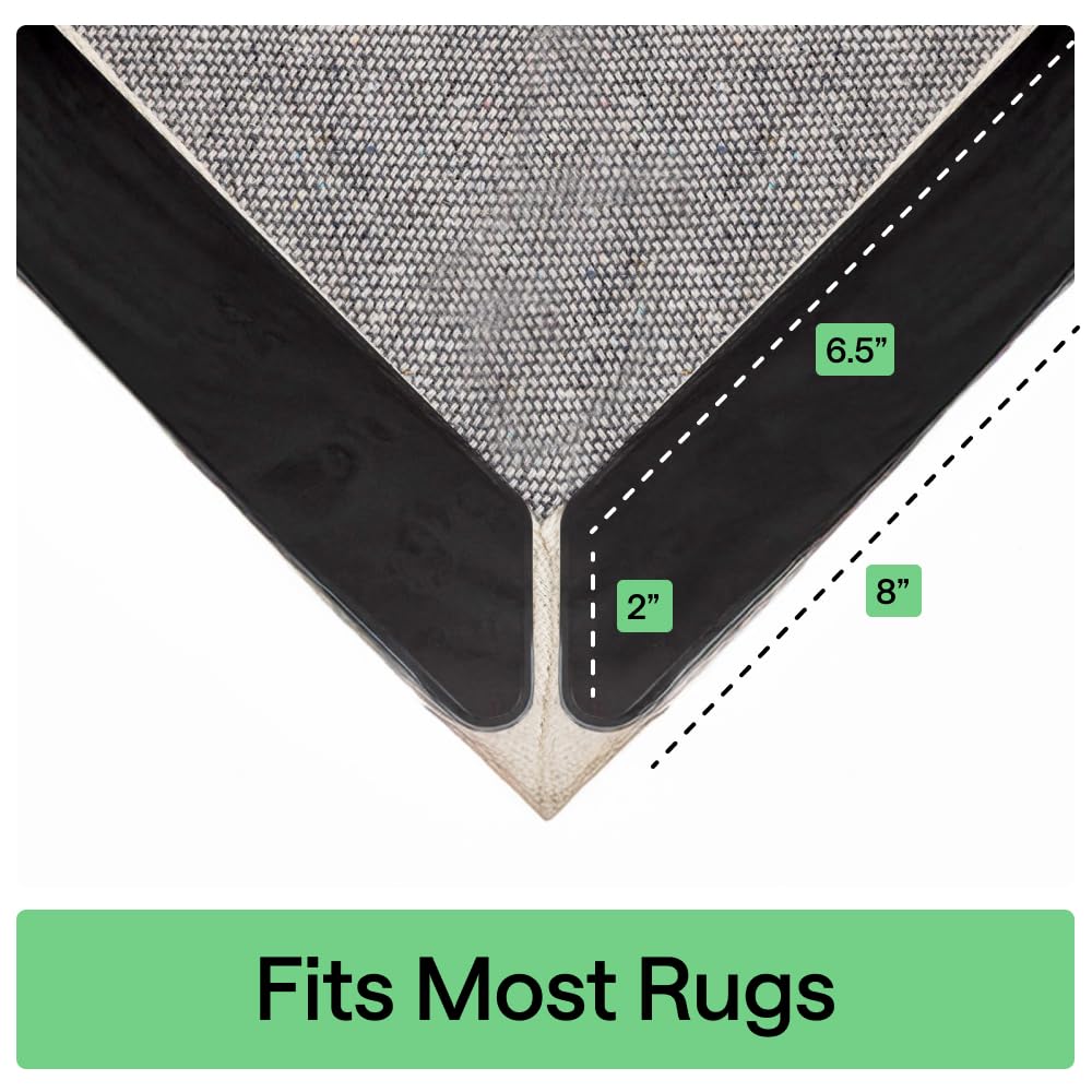 GORILLA GRIP Rug Gripper Pad works on most hard floors for renters.