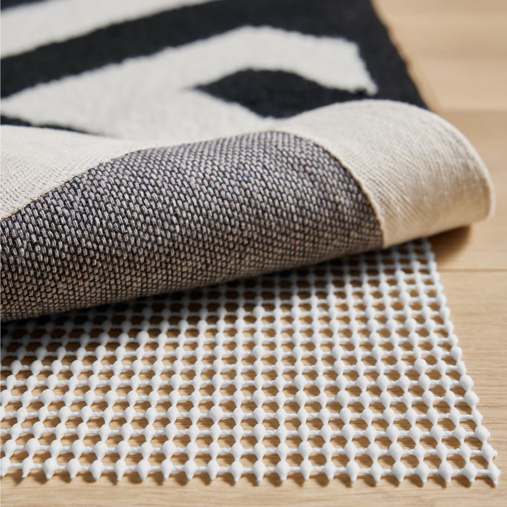 GORILLA GRIP Strong Rug Pad Gripper for 6x9 ft spaces; helps keep rugs in place