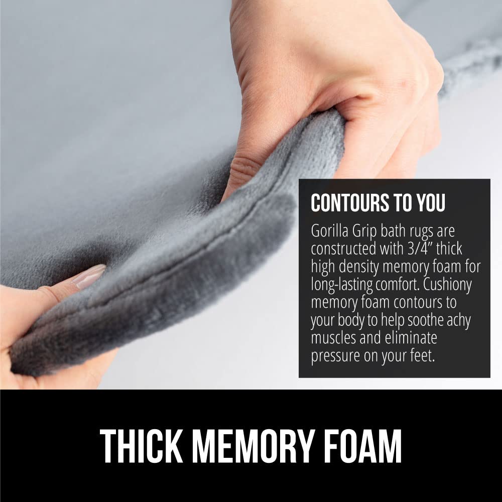 GORILLA GRIP ultra-absorbent plush top dries floors quickly after use