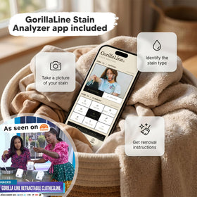 Air-drying towels and sheets with GorillaLine line