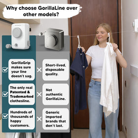 GorillaLine Max stainless steel housing complements modern spaces.
