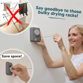 GorillaLine Max stainless steel housing complements modern laundry rooms.