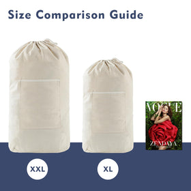 GORISEN large-capacity canvas bag suitable for clothes, gear, or daily laundry loads.