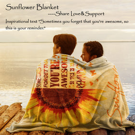 GORUTIN Sunflower Gift Box necklace as a bright wearable keepsake.