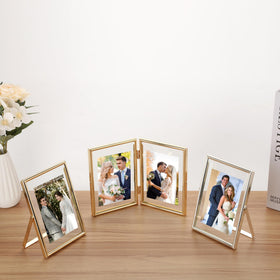 GorYeeFine gold frame with durable electroplating finish.