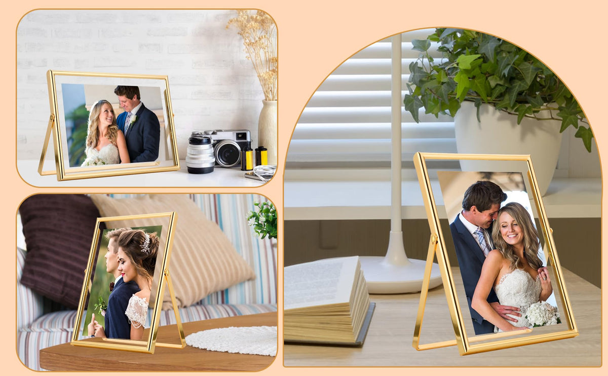 GorYeeFine gold frame ready as a wedding gift.