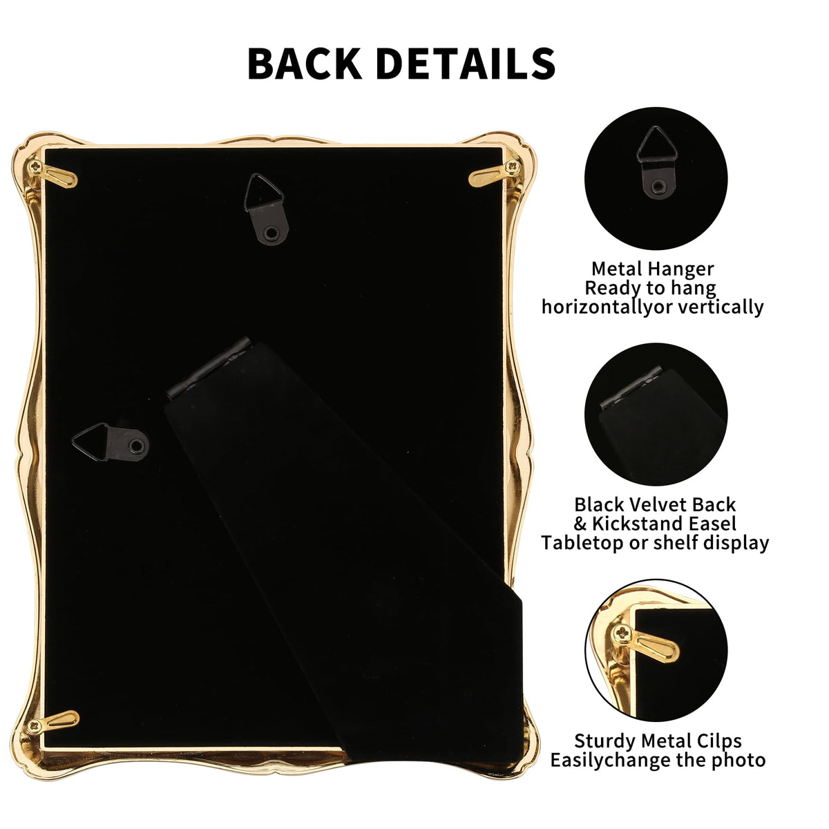GorYeeFine gold frame suited for wedding decor