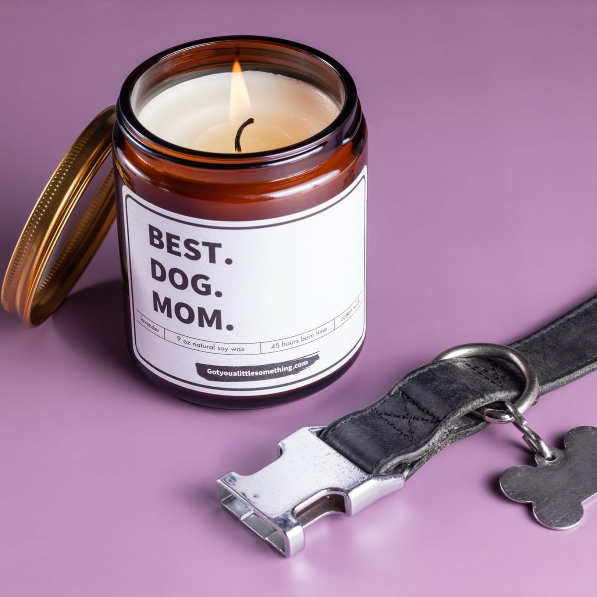 Got you a little something cotton-braided-wick candle ensures steady flame and clean burn.