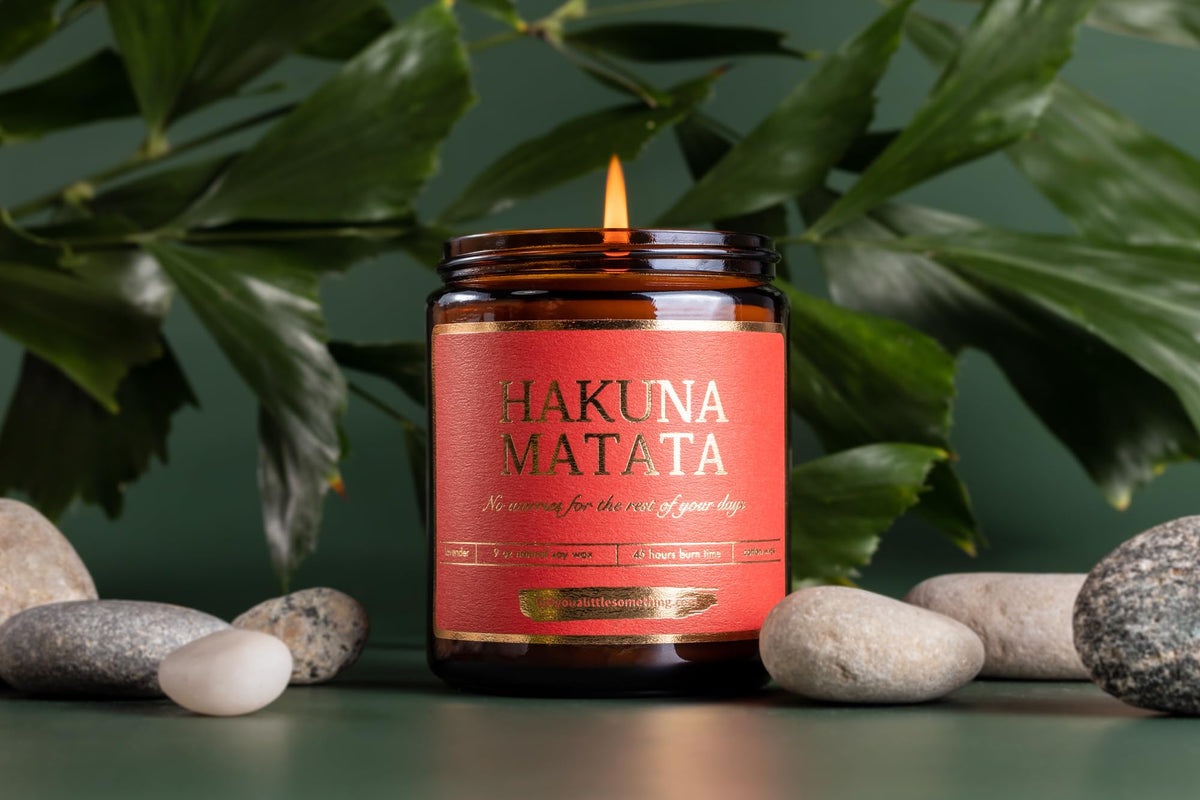 Got You a Little Something hand-poured candle shows artisanal quality.