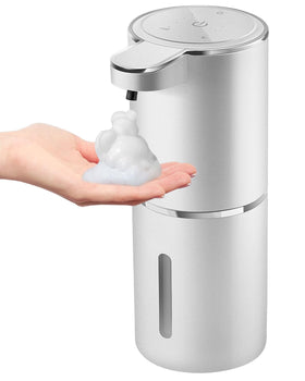 Gotofine front-view dispenser with touchless operation for reduced cross-contact.