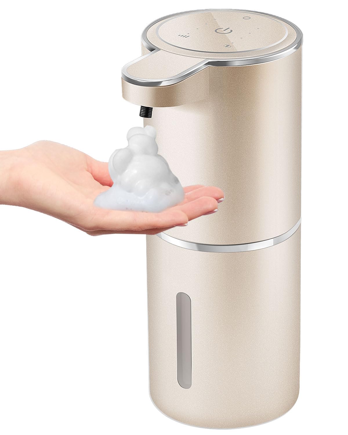 Gotofine wall-mounted automatic foaming dispenser shown for easy access and hygiene