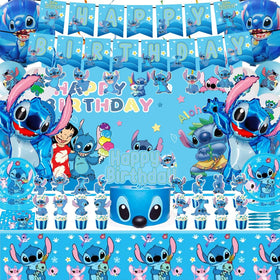 GOTOFUN blue banner with happy birthday design creates a festive photo backdrop